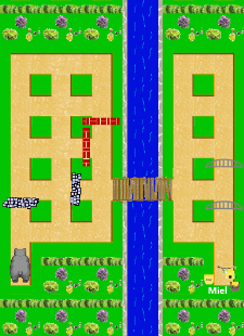 L'ourson dans le labyrinthe